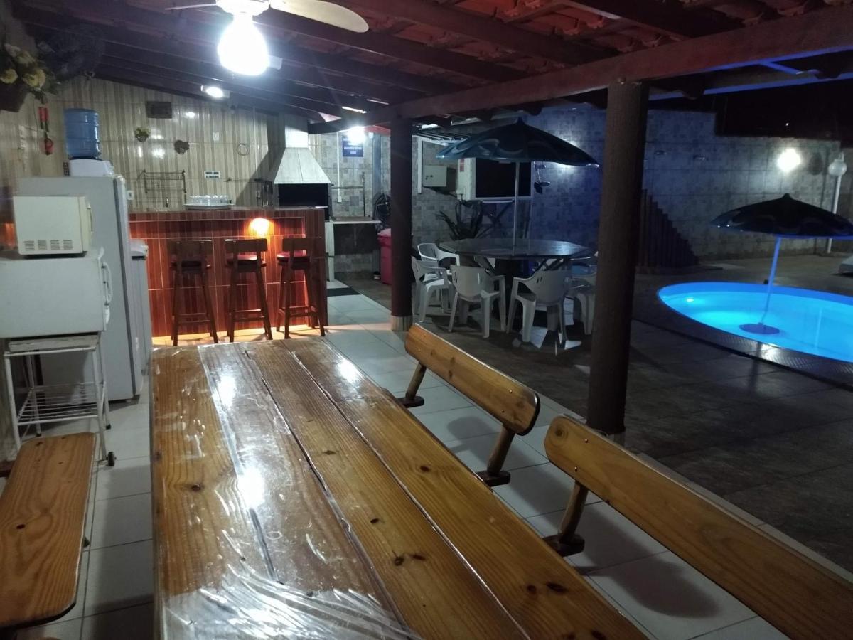 Sobrado Frente P/Lago Com Piscina Aquecida 卡达斯诺瓦斯 外观 照片